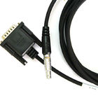 1.8m Topcon Data Cable Trl-35 Small 7 Pin To 15 Pin Connect Gps To Radio