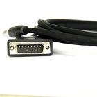 1.8m Topcon Data Cable Trl-35 Small 7 Pin To 15 Pin Connect Gps To Radio